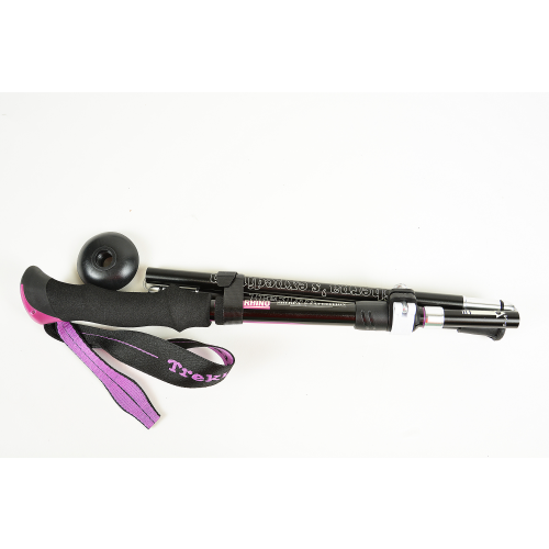 792M 犀牛快扣3折登山/健行杖